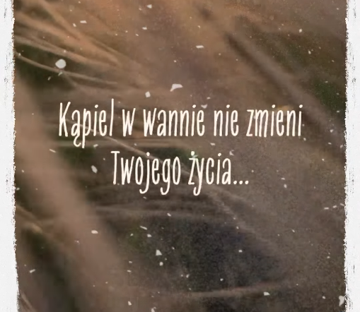 kąpiel w wannie